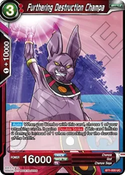 Furthering Destruction Champa #BT1-005 · Dragon Ball Super CCG