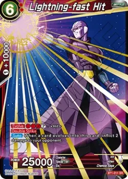 Lightning-fast Hit #BT1-011 · Dragon Ball Super CCG