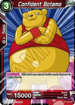 Confident Botamo #BT1-018 · Dragon Ball Super CCG