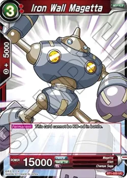Iron Wall Magetta #BT1-020 · Dragon Ball Super CCG
