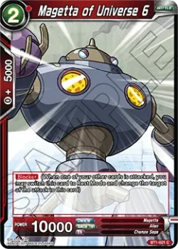 Magetta of Universe 6 #BT1-021 · Dragon Ball Super CCG