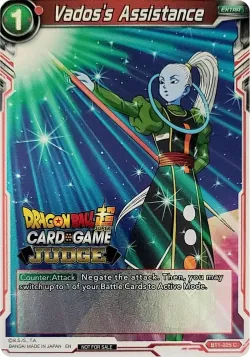 Vados's Assistance #BT1-025 · Dragon Ball Super CCG