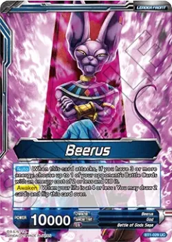 Beerus #BT1-029 · Dragon Ball Super CCG