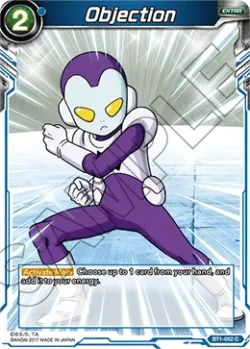 Objection #BT1-052 · Dragon Ball Super CCG