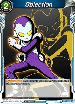 Objection #BT1-052_PR · Dragon Ball Super CCG
