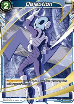 Objection #BT1-052_PR02 · Dragon Ball Super CCG