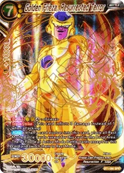 Golden Frieza, Resurrected Terror 「BT1-086_SPR」「EN」