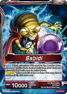 Babidi 「BT2-003」「EN」