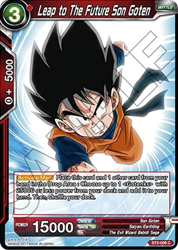 Leap to The Future Son Goten 「BT2-008」「EN」