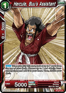 Hercule, Buu's Assistant 「BT2-017」「EN」