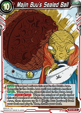 Majin Buu's Sealed Ball 「BT2-031」「EN」