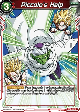 Piccolo's Help 「BT2-032」「EN」
