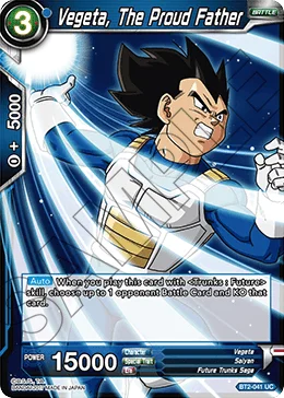 Vegeta, The Proud Father 「BT2-041」「EN」