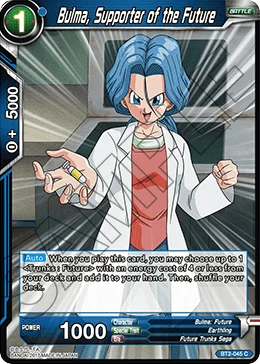Bulma, Supporter of the Future 「BT2-045」「EN」