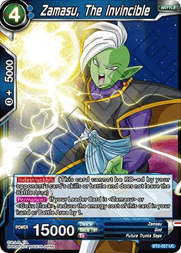 Zamasu, The Invincible 「BT2-057」「EN」