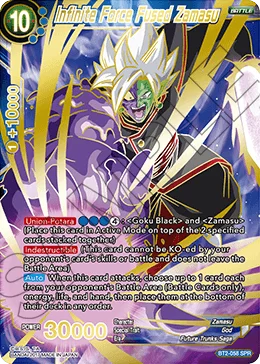 Infinite Force Fused Zamasu 「BT2-058_SPR」「EN」