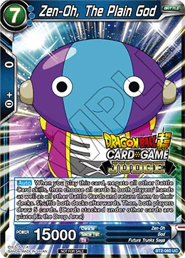 Zen-Oh, The Plain God 「BT2-060_PR」「EN」