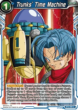 Trunks' Time Machine 「BT2-066」「EN」