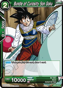 Bundle of Curiosity Son Goku 「BT2-072」「EN」