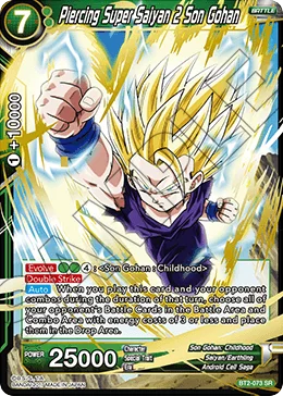 Piercing Super Saiyan 2 Son Gohan 「BT2-073」「EN」