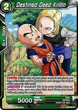 Destined Deed Krillin 「BT2-081」「EN」