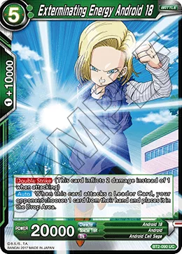 Exterminating Energy Android 18 「BT2-090」「EN」
