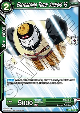 Encroaching Terror Android 19 「BT2-092」「EN」