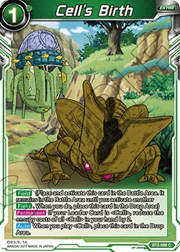 Cell's Birth 「BT2-099」「EN」