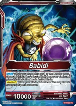 Babidi #BT2-003 · Dragon Ball Super CCG