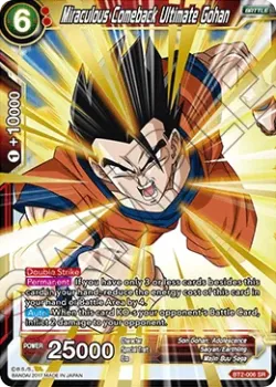 Miraculous Comeback Ultimate Gohan #BT2-006 · Dragon Ball Super CCG