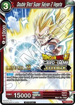 Double Shot Super Saiyan 2 Vegeta #BT2-010_PR02 · Dragon Ball Super CCG