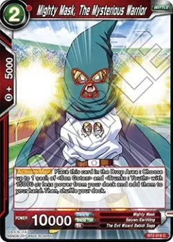 Mighty Mask, The Mysterious Warrior #BT2-016 · Dragon Ball Super CCG