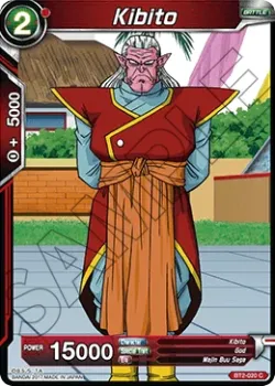Kibito #BT2-020 · Dragon Ball Super CCG