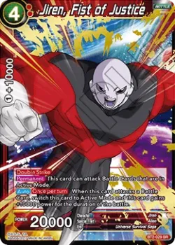 Jiren, Fist of Justice #BT2-029 · Dragon Ball Super CCG