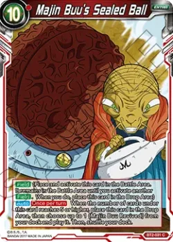 Majin Buu's Sealed Ball #BT2-031 · Dragon Ball Super CCG