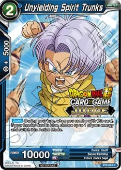 Unyielding Spirit Trunks #BT2-044_PR · Dragon Ball Super CCG