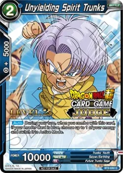 Unyielding Spirit Trunks #BT2-044_PR02 · Dragon Ball Super CCG