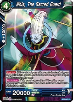 Whis, The Sacred Guard #BT2-047 · Dragon Ball Super CCG