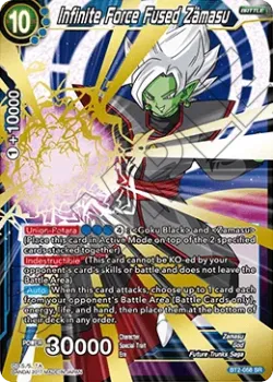 Infinite Force Fused Zamasu #BT2-058 · Dragon Ball Super CCG