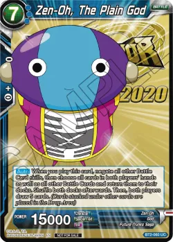 Zen-Oh, The Plain God #BT2-060 · Dragon Ball Super CCG