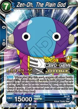 Zen-Oh, The Plain God #BT2-060_PR02 · Dragon Ball Super CCG