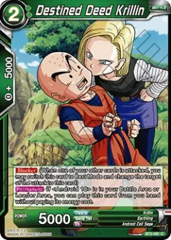 Destined Deed Krillin 「BT2-081」「EN」