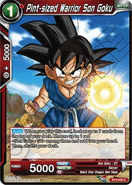 Pint-sized Warrior Son Goku 「BT3-006」「EN」