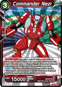 Commander Nezi 「BT3-022」「EN」