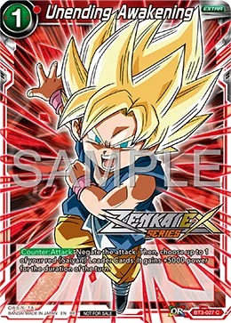 Unending Awakening 「BT3-027_PR」「EN」