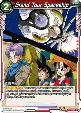 Grand Tour Spaceship 「BT3-028」「EN」