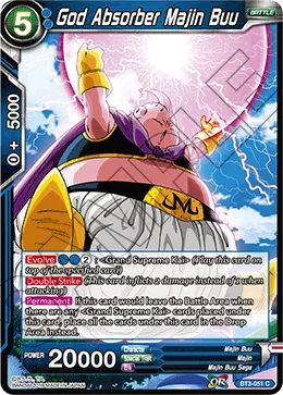 God Absorber Majin Buu 「BT3-051」「EN」