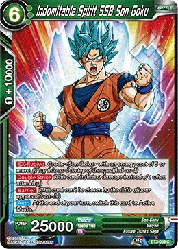 Indomitable Spirit SSB Son Goku 「BT3-059」「EN」