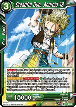 Dreadful Duo, Android 18 「BT3-065」「EN」