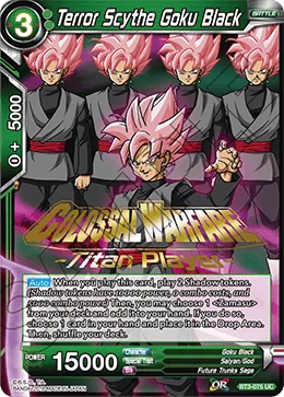 Terror Scythe Goku Black 「BT3-075_PR」「EN」